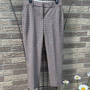 J.Crew Italian Wool checkered pants, size 4
